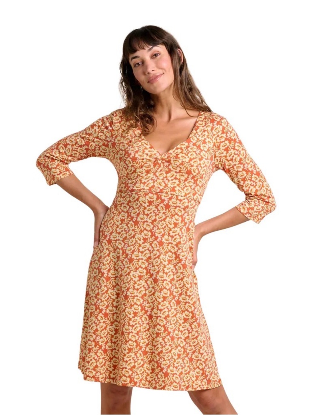 Toad & Co A-line Rosalinda Dress. Size Small.